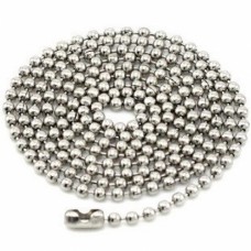 LONG STAINLESS STEEL BALL CHAIN  LONG STAINLESS STEEL BALL CHAIN